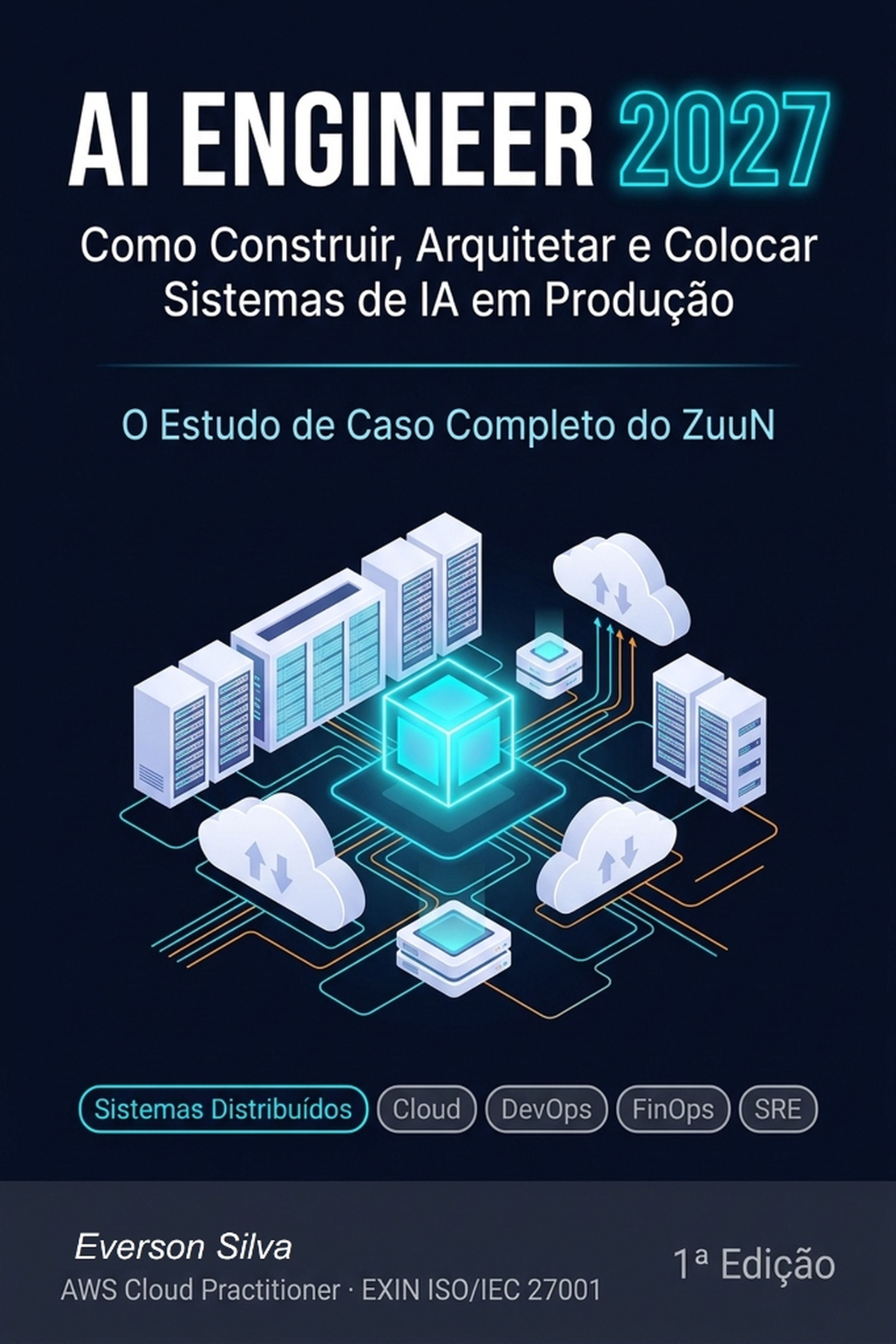 Capa Oficial do Livro AI ENGINEER 2027 - Everson Silva